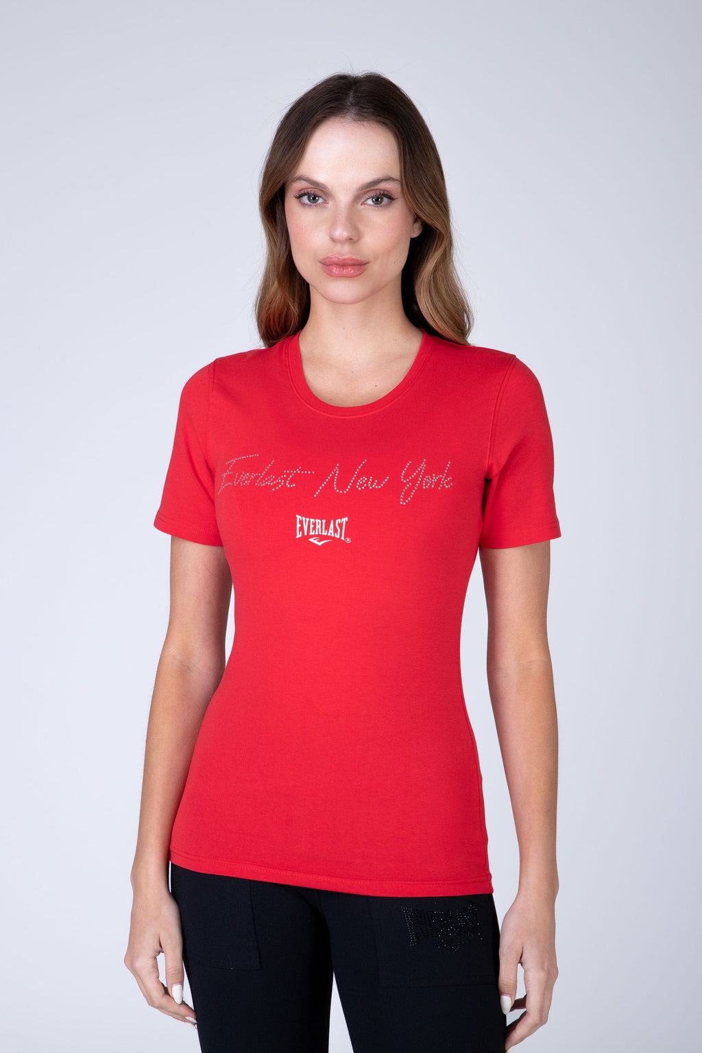 Polera Manga Corta Senegal Rojo Everlast