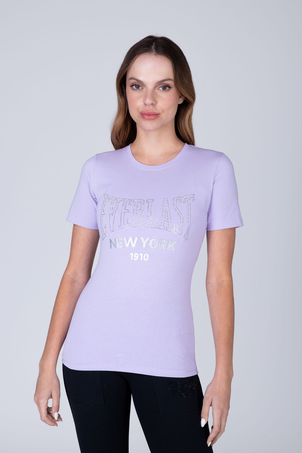Polera Manga Corta Tamesis Morado Everlast