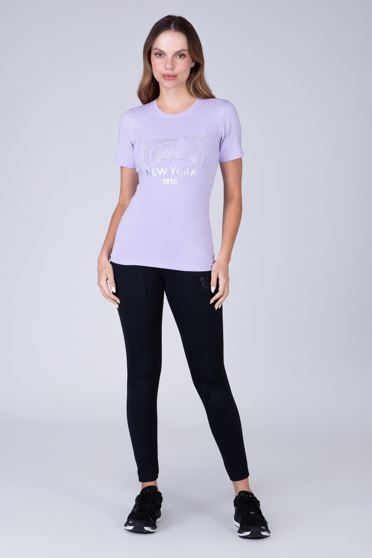 Polera Manga Corta Tamesis Morado Everlast