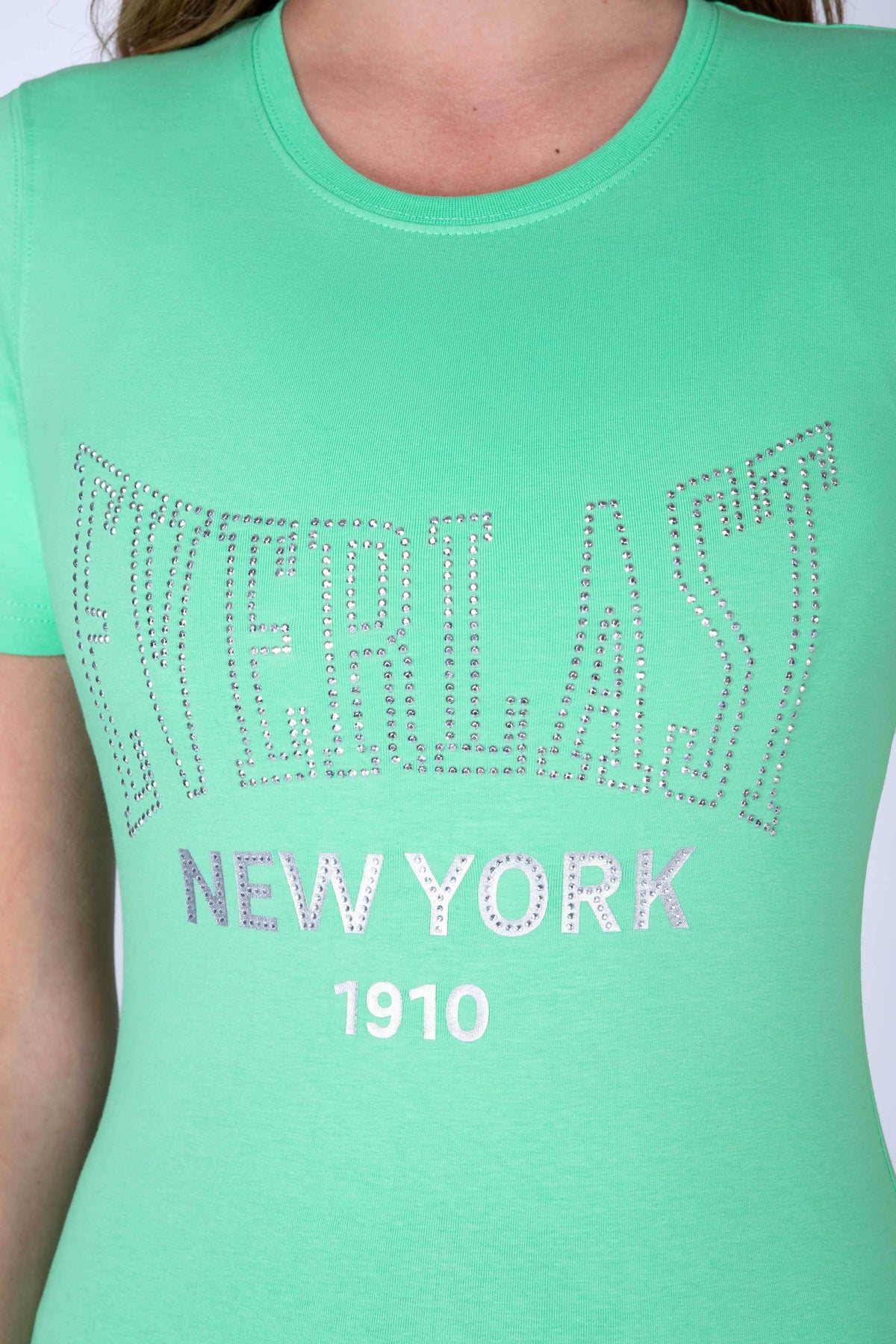 Polera Manga Corta Tamesis Verde Everlast