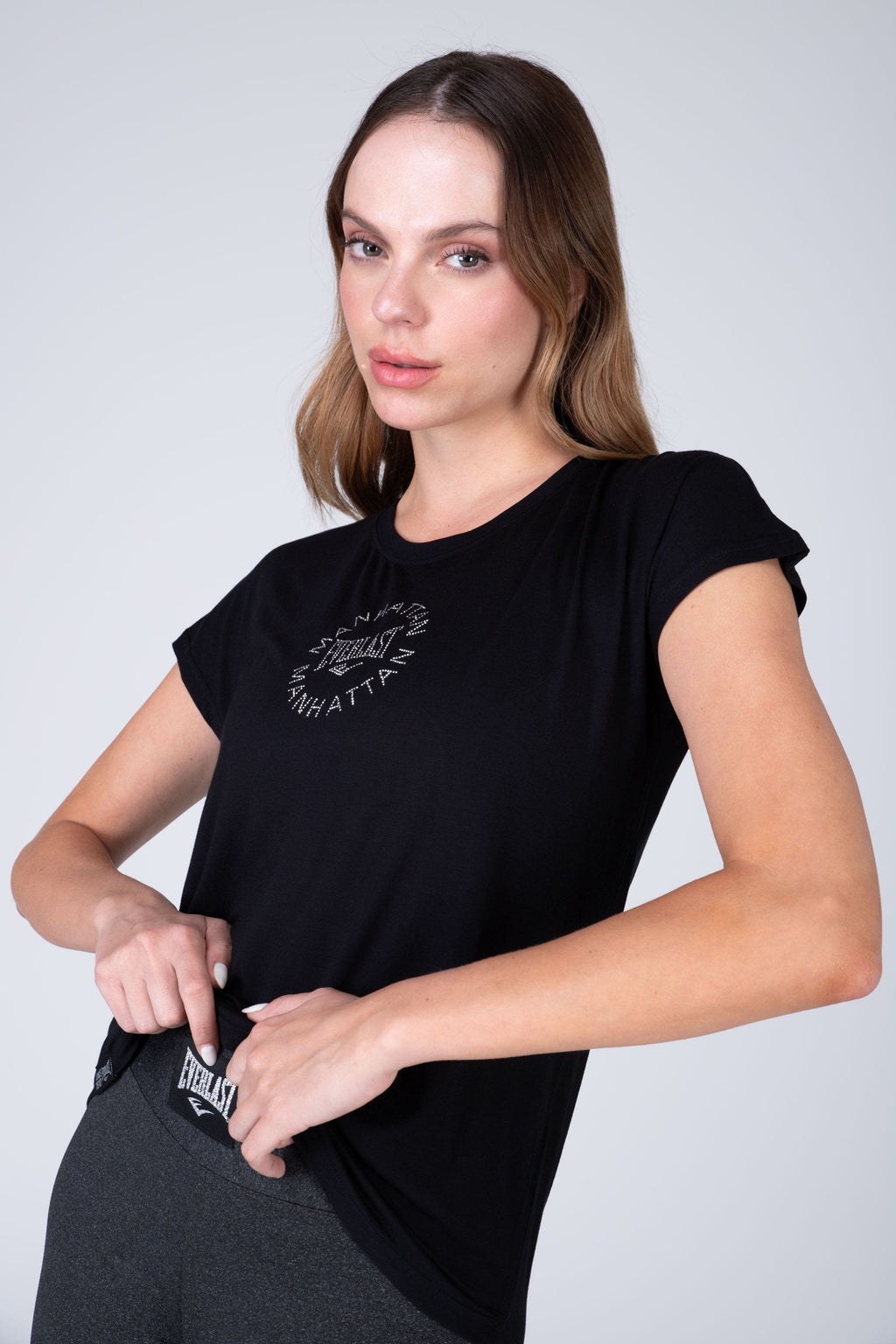 Polera Manga Corta Bali Negro Everlast