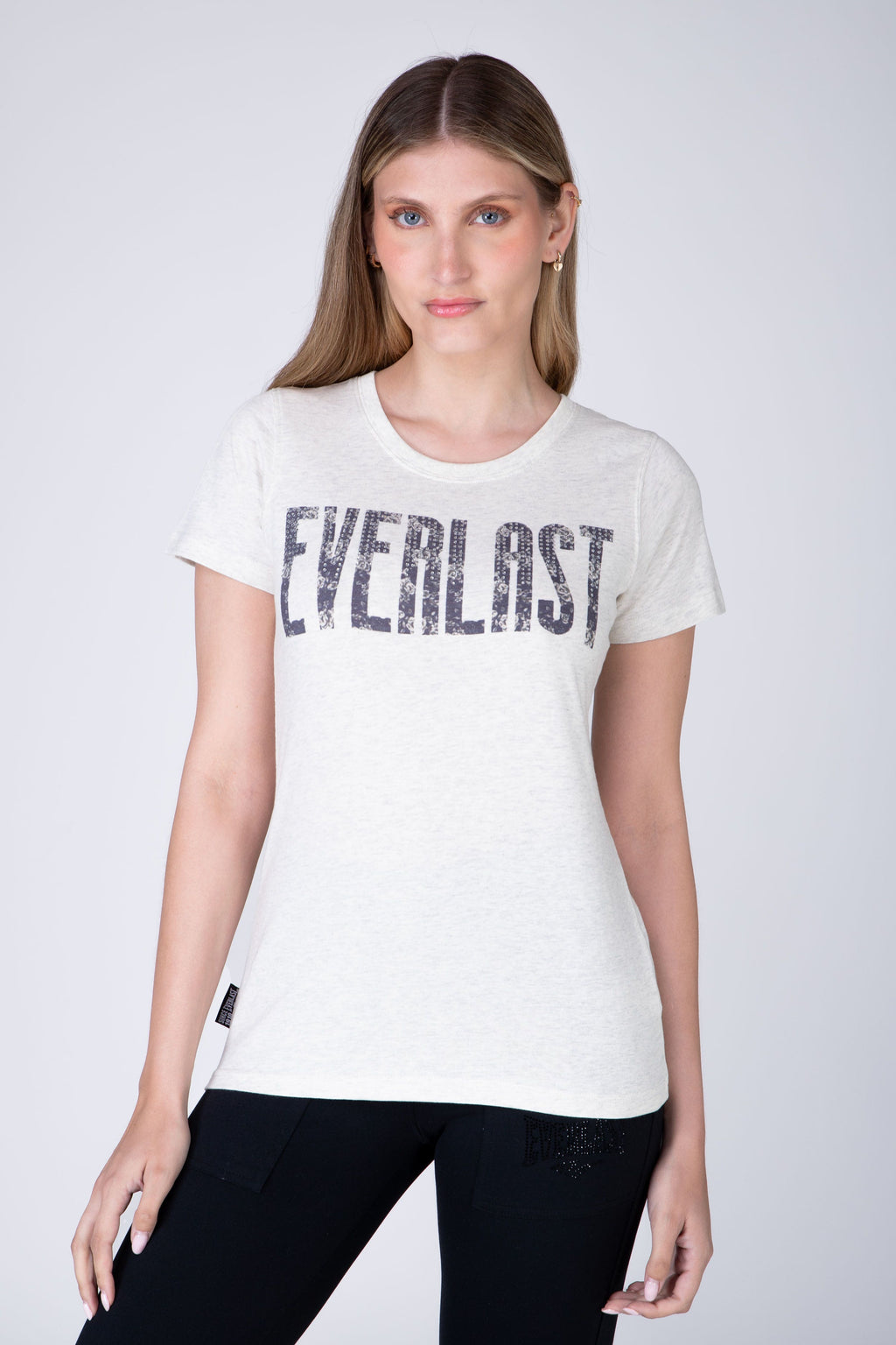 Polera Manga Corta Danubio Gris Everlast