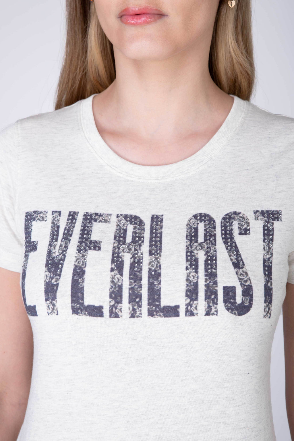 Polera Manga Corta Danubio Gris Everlast