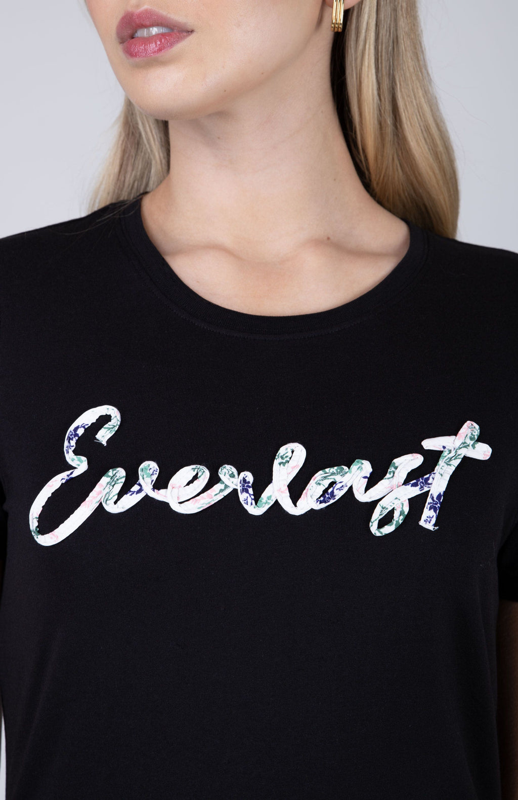 Polera Manga Corta Amazonas Negro Everlast
