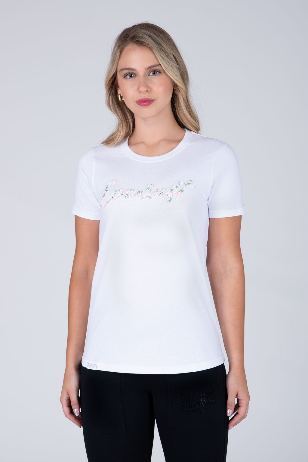 Polera Manga Corta Amazonas Blanco Everlast