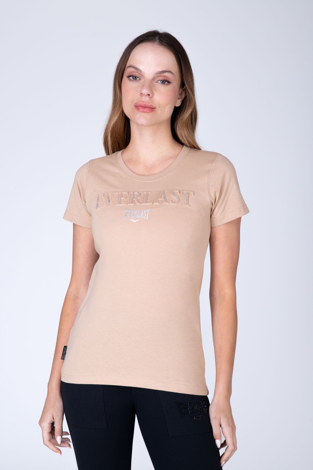 Polera Manga Corta Irtish Beige Everlast