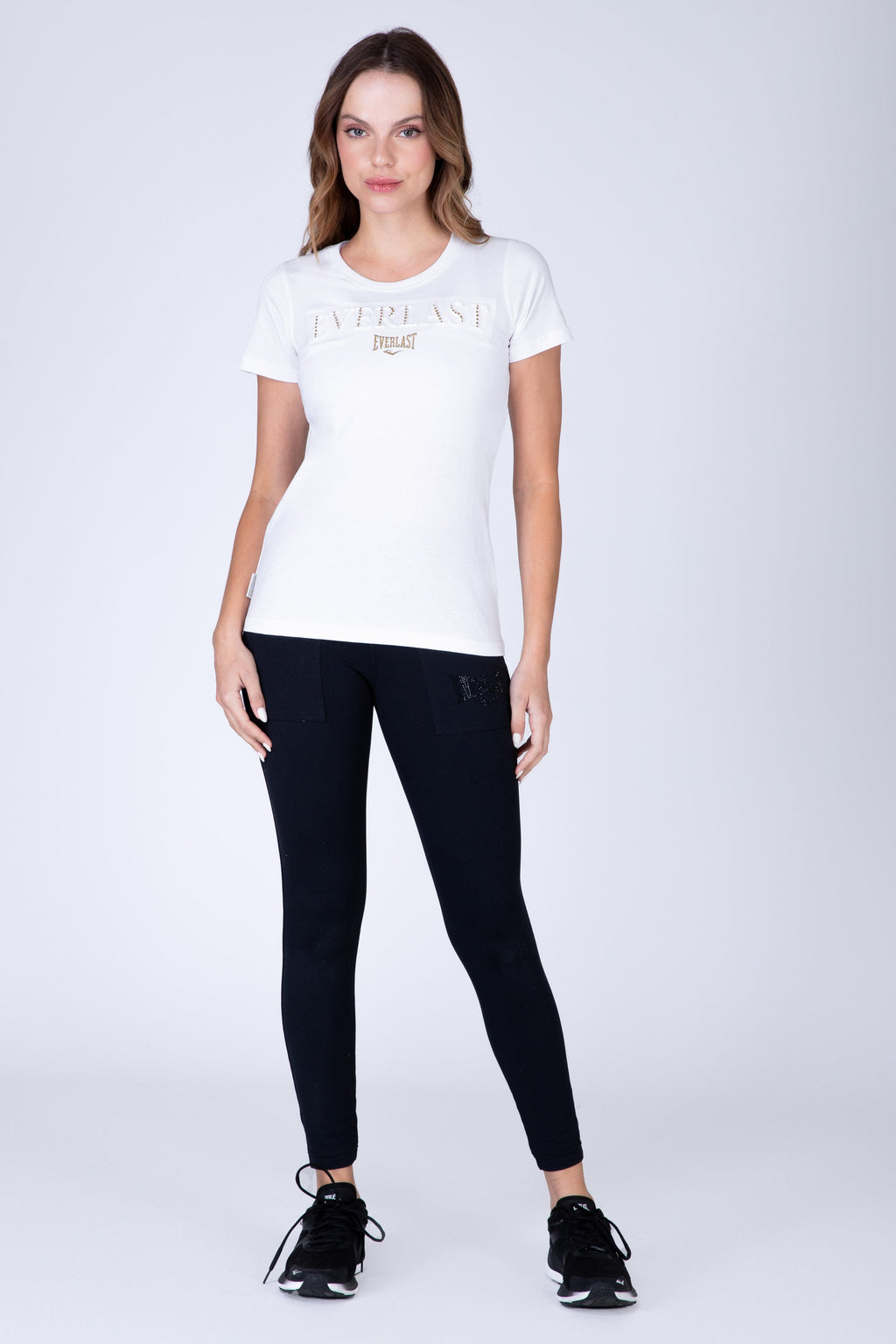 Polera Manga Corta Irtish Blanco Everlast
