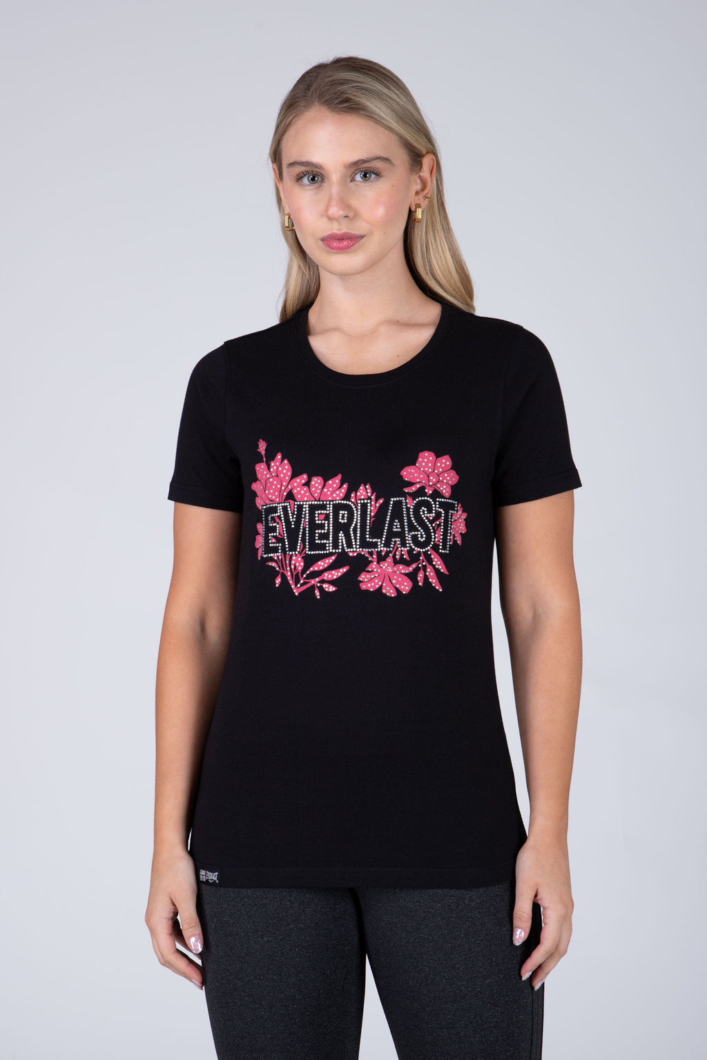Polera Manga Corta Kingston Negro Everlast