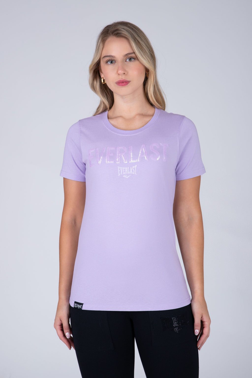 Polera Manga Corta Mackenzie Morado Everlast