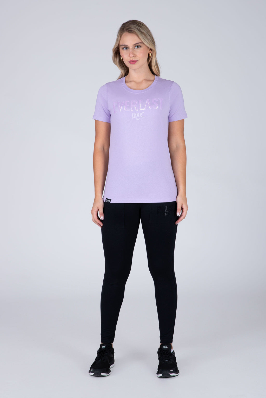 Polera Manga Corta Mackenzie Morado Everlast