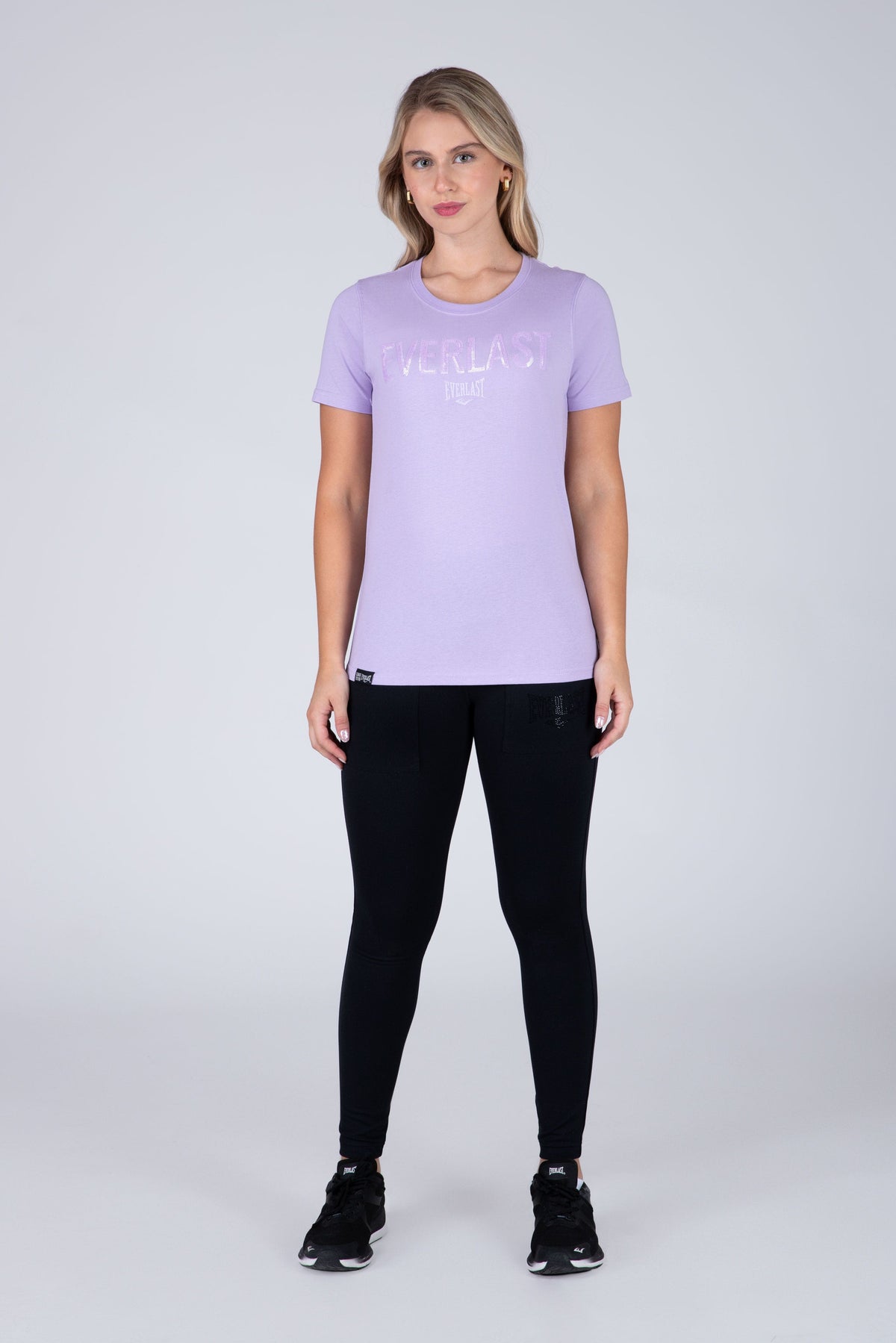 Polera Manga Corta Mackenzie Morado Everlast