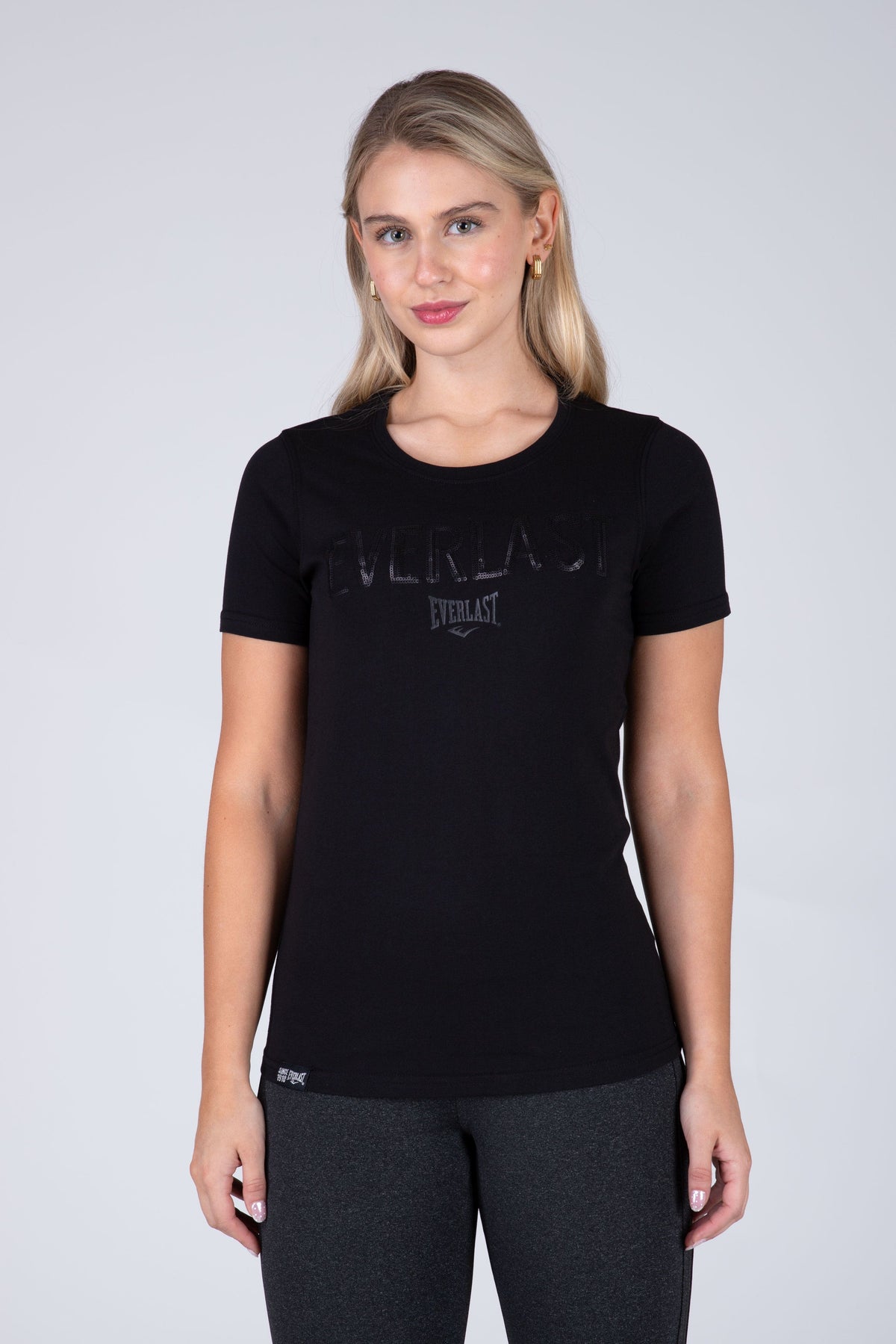 Polera Manga Corta Mackenzie Negro Everlast