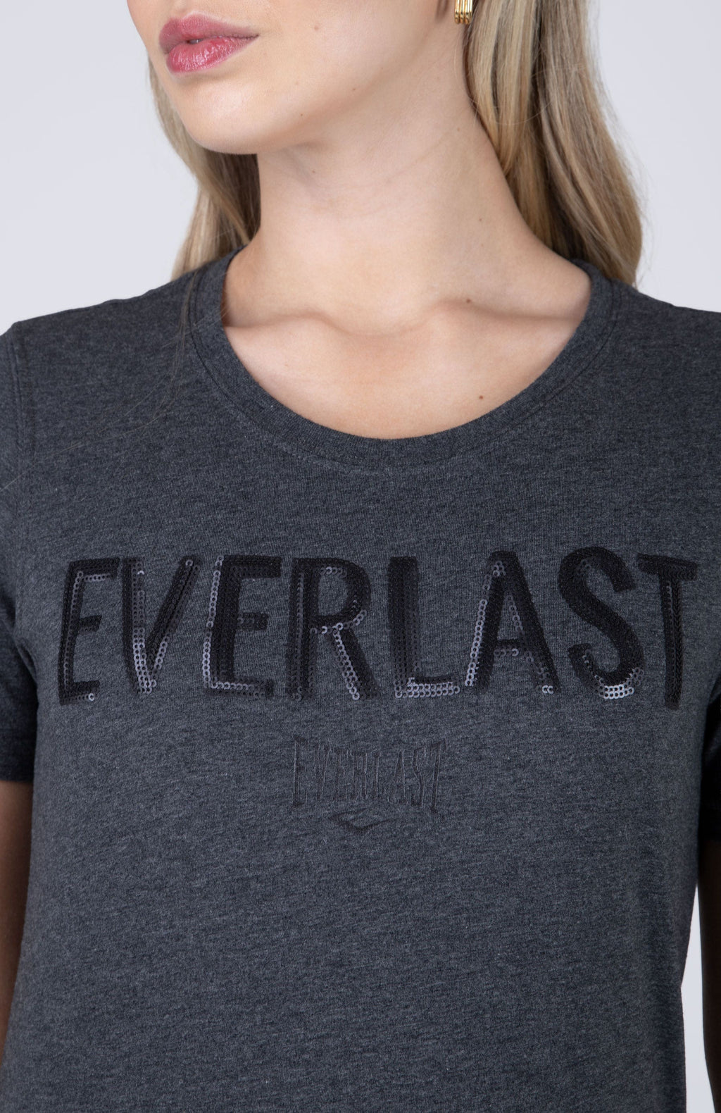 Polera Manga Corta Mackenzie Gris Everlast