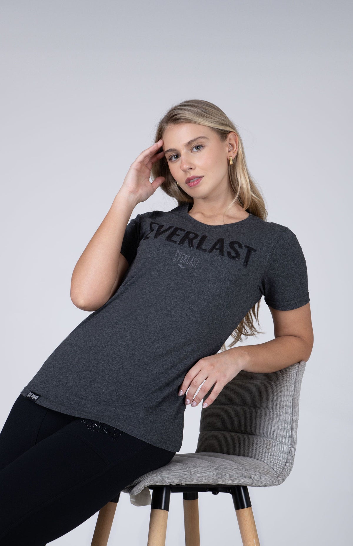 Polera Manga Corta Mackenzie Gris Everlast