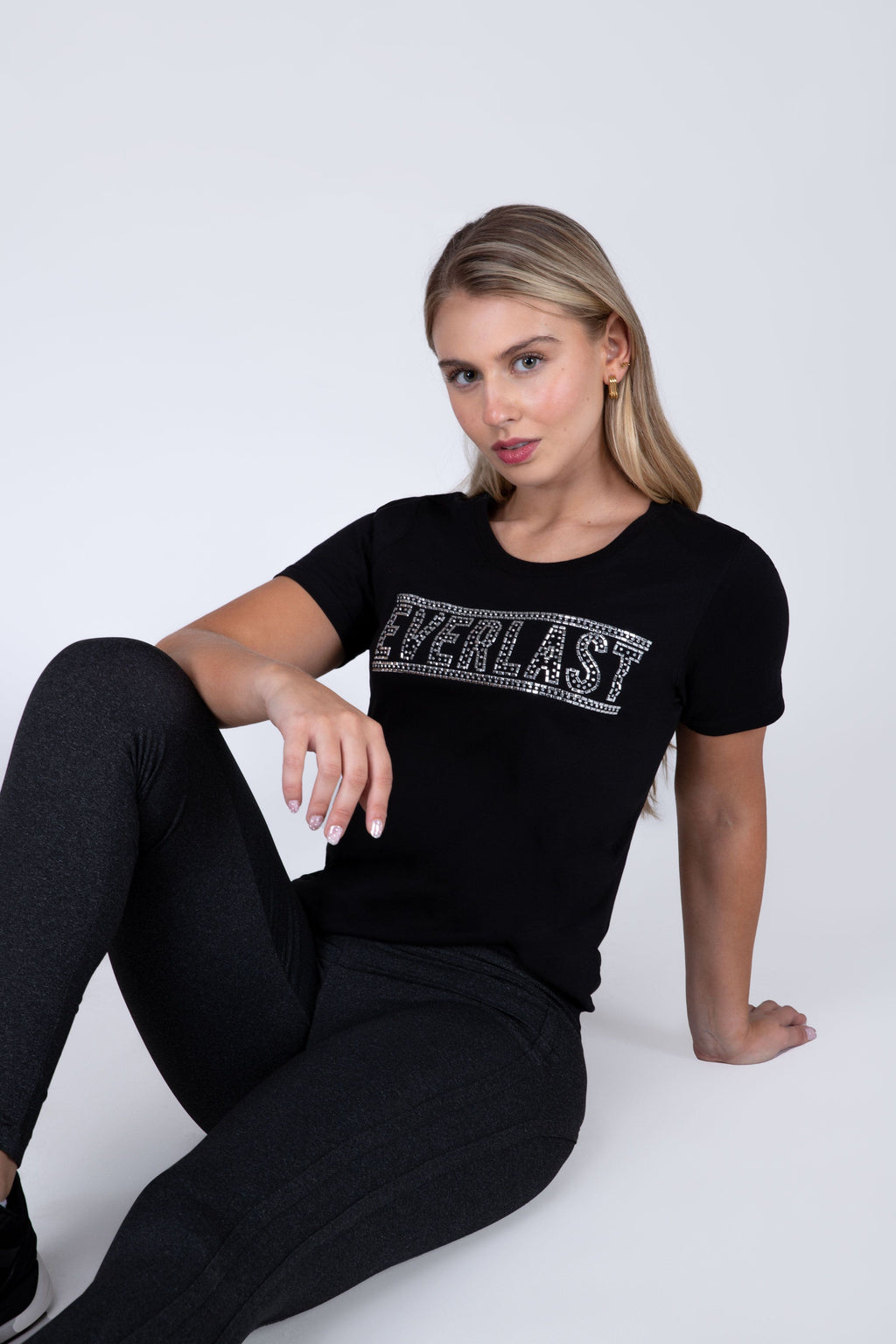 Polera Manga Corta Murray Negro Everlast