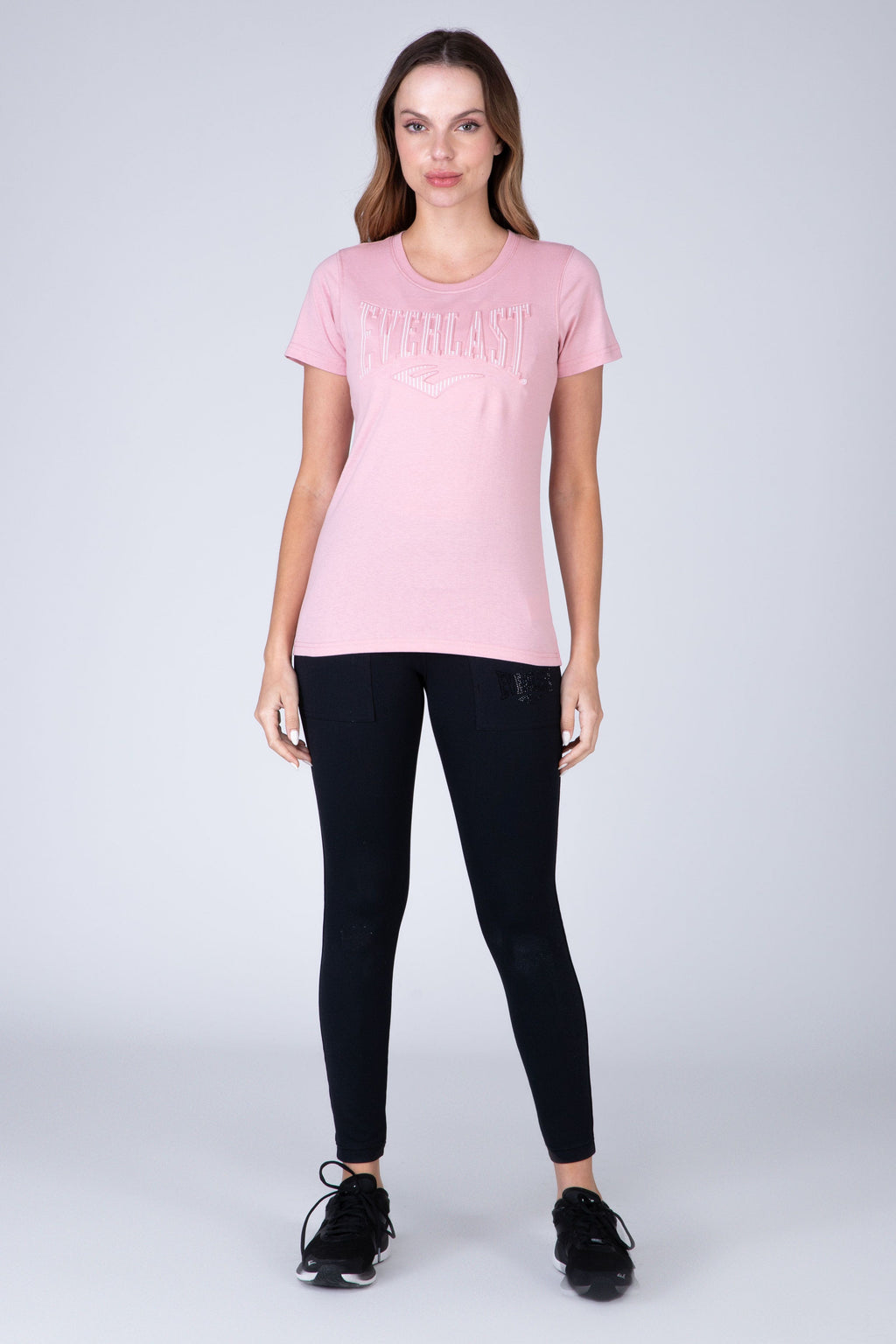 Polera Manga Corta Praia Rosado Everlast