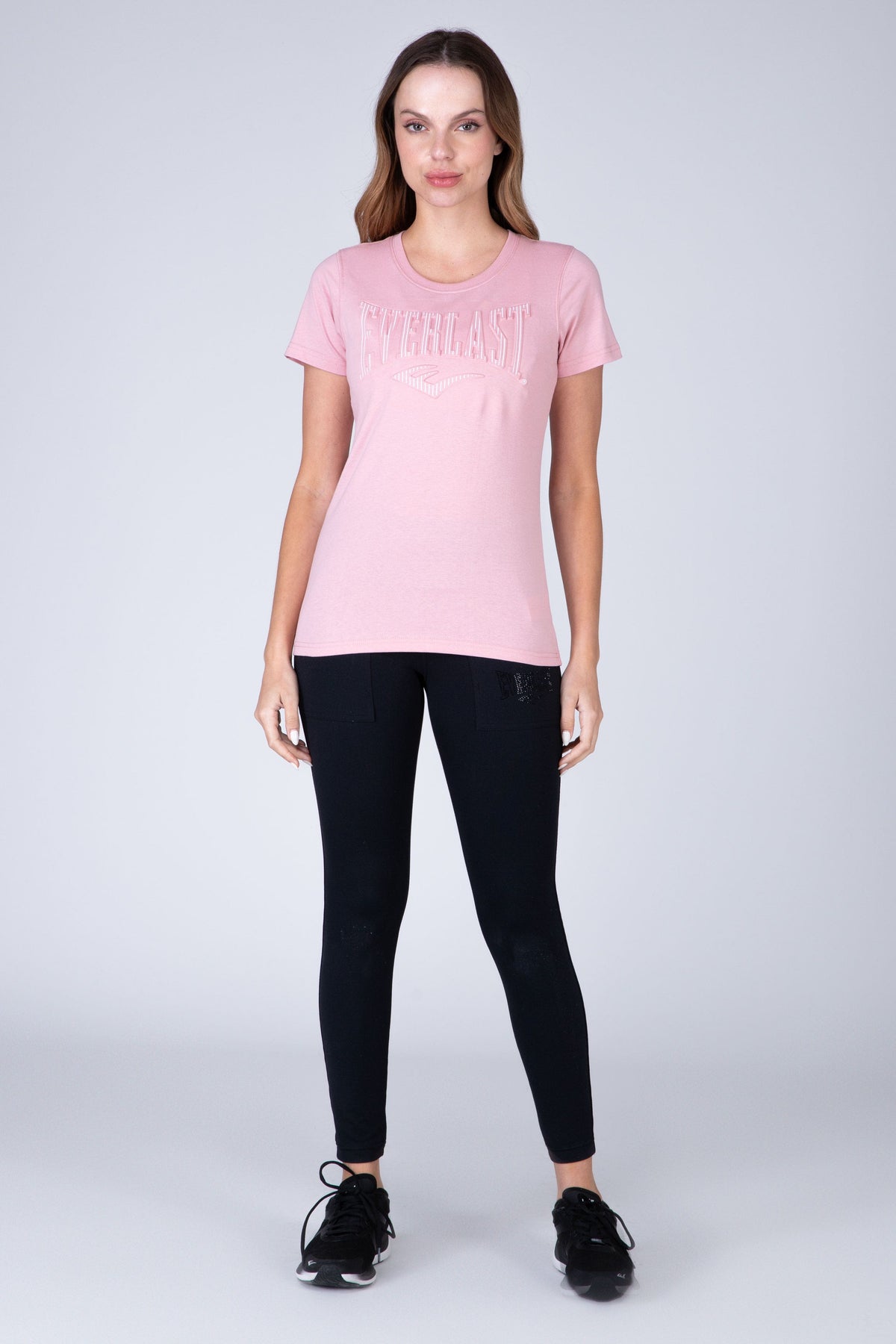Polera Manga Corta Praia Rosado Everlast
