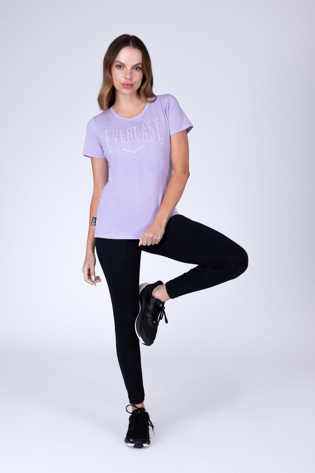 Polera Manga Corta Praia Morado Everlast