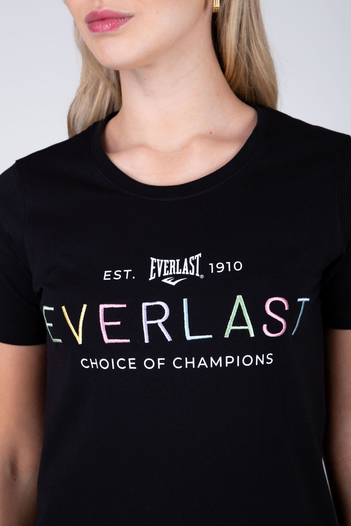 Polera Manga Corta Rin Negro Everlast