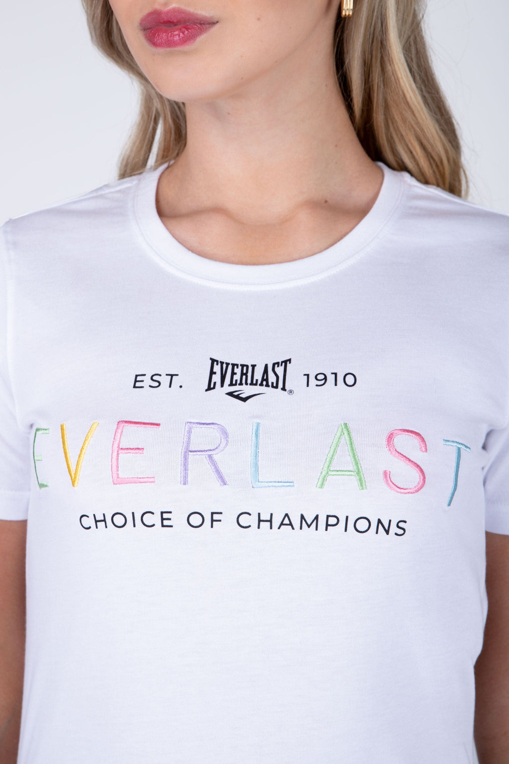 Polera Manga Corta Rin Blanco Everlast