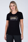 Polera Manga Corta Sena Negro Everlast
