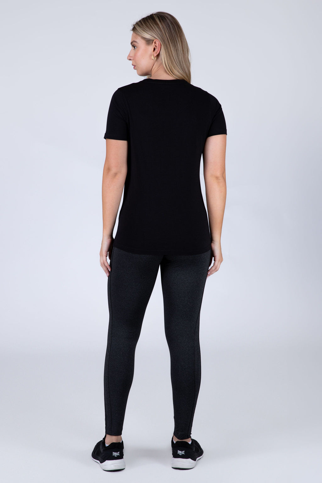 Polera Manga Corta Sena Negro Everlast