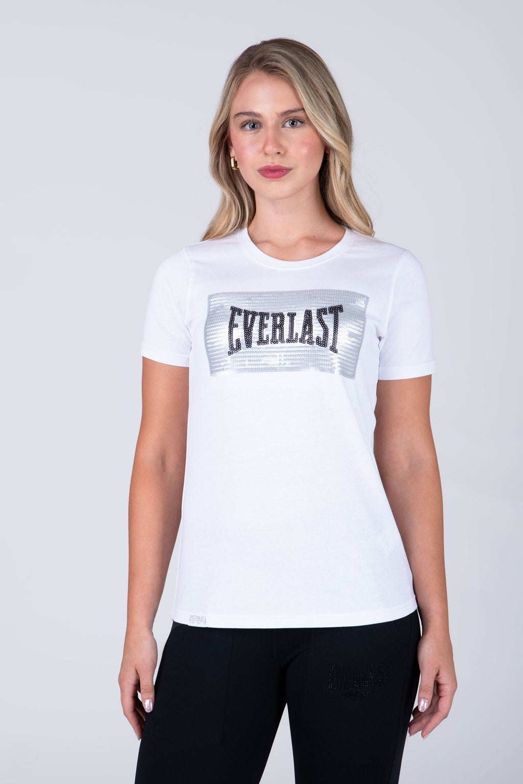 Polera Manga Corta Sena Blanco Everlast