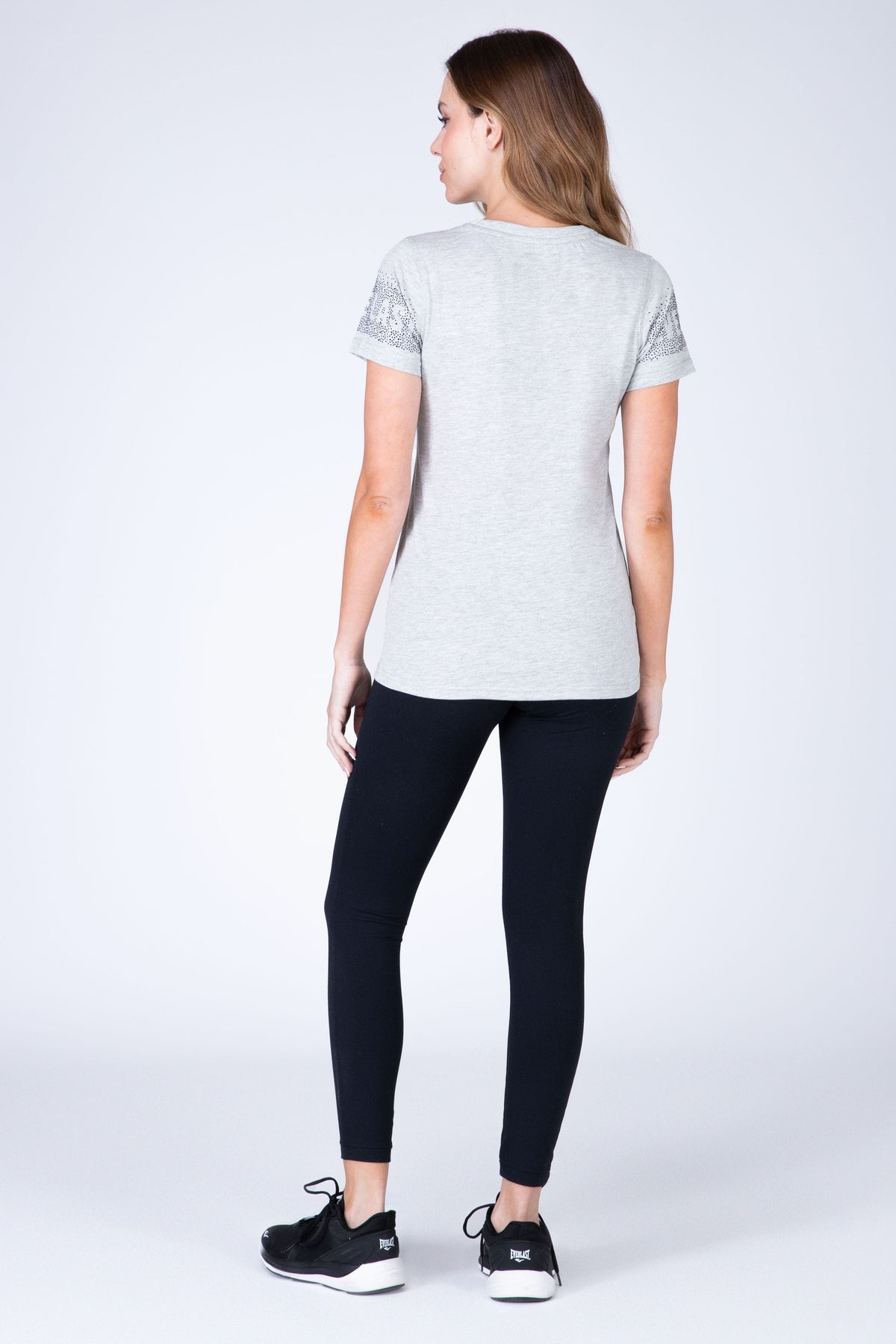 Polera Manga Corta Sepik Gris Everlast