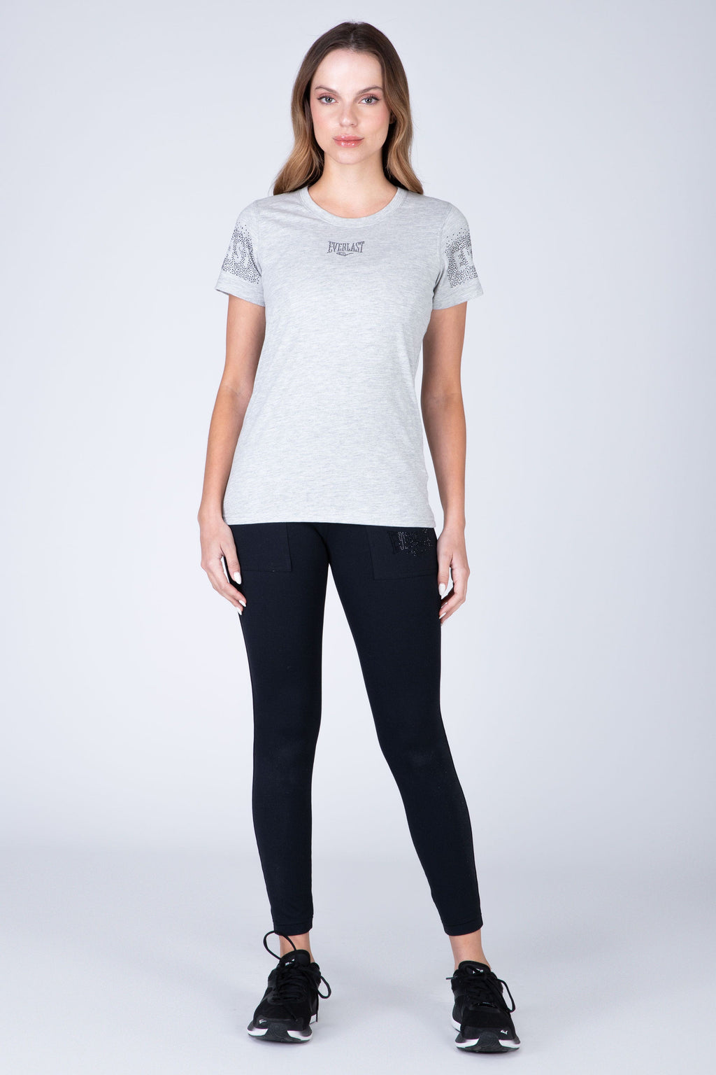 Polera Manga Corta Sepik Gris Everlast