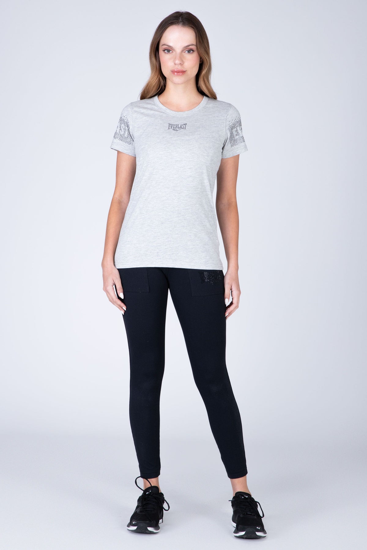Polera Manga Corta Sepik Gris Everlast