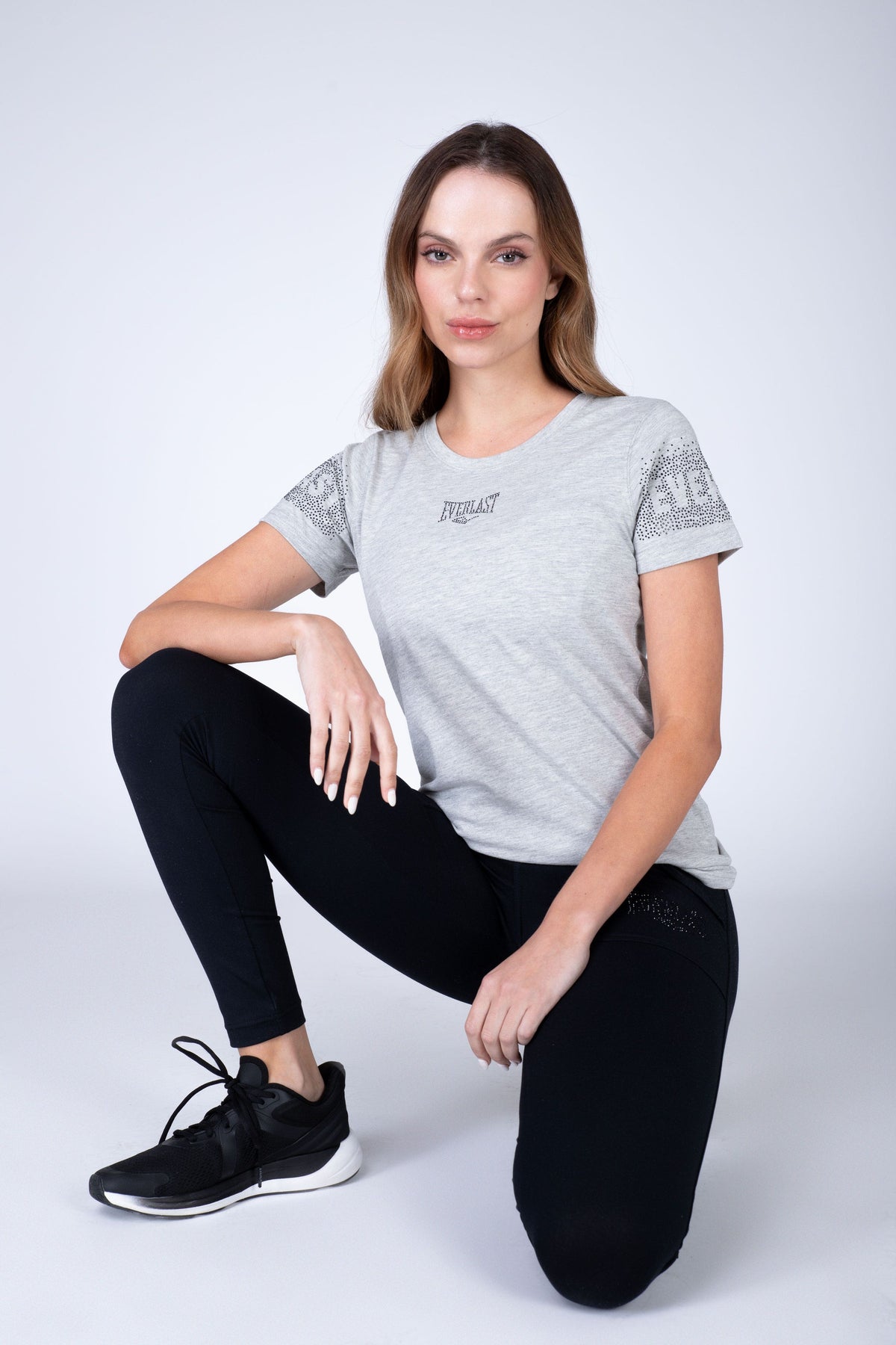Polera Manga Corta Sepik Gris Everlast