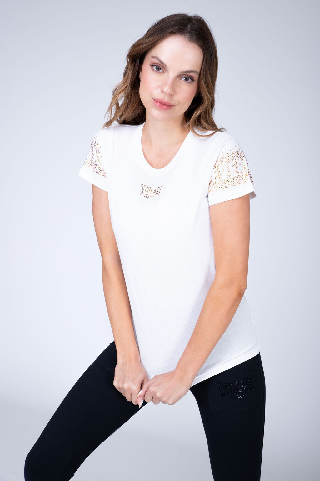 Polera Manga Corta Sepik Blanco Everlast