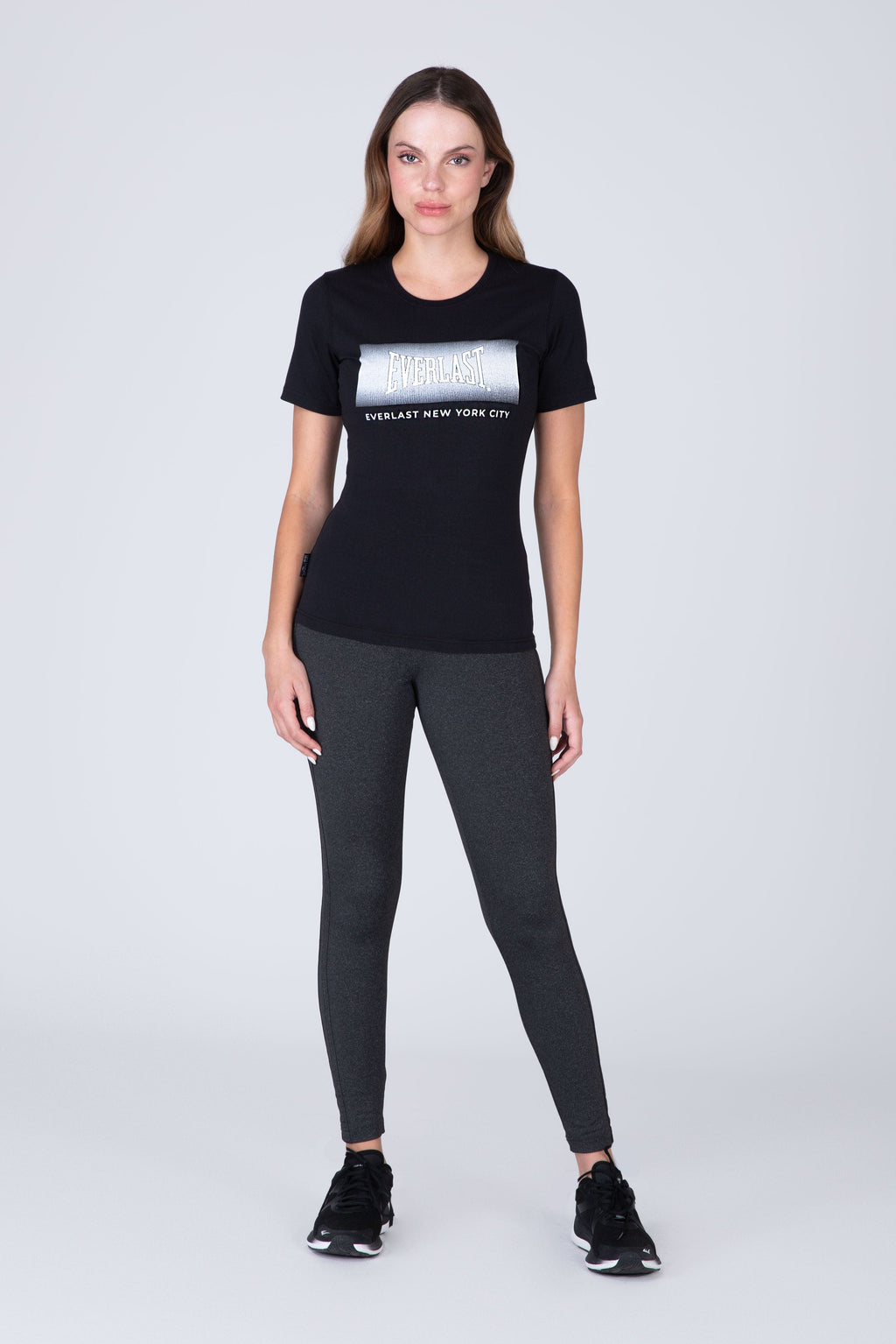 Polera Manga Corta Habana Negro Everlast