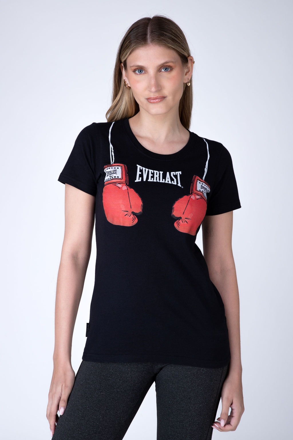 Polera Manga Corta Bristol Negro Everlast