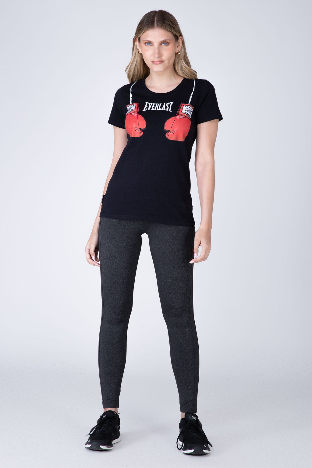 Polera Manga Corta Bristol Negro Everlast