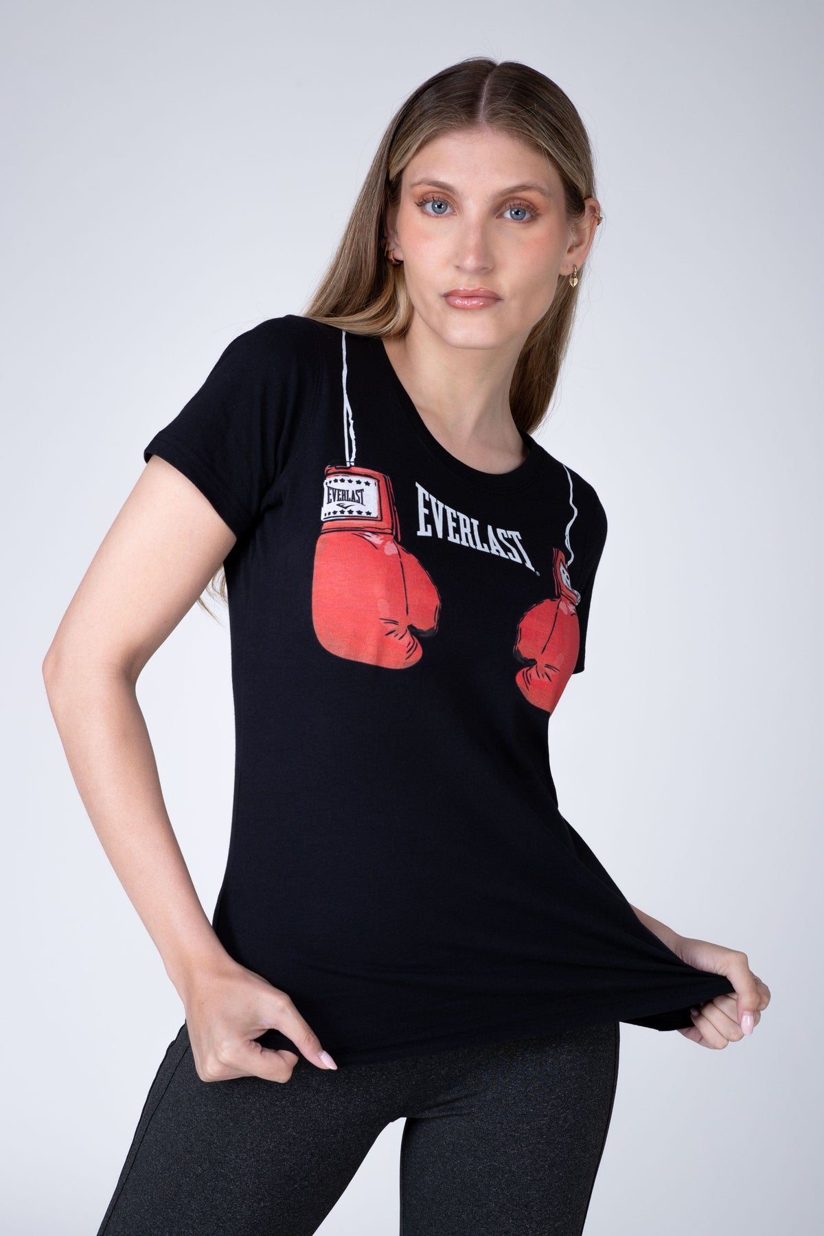 Polera Manga Corta Bristol Negro Everlast
