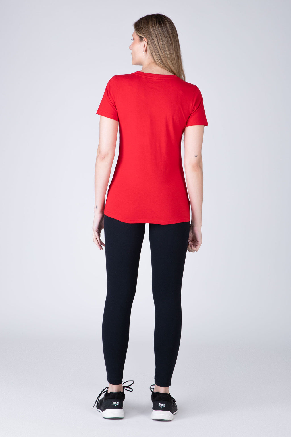 Polera Manga Corta Bristol Rojo Everlast