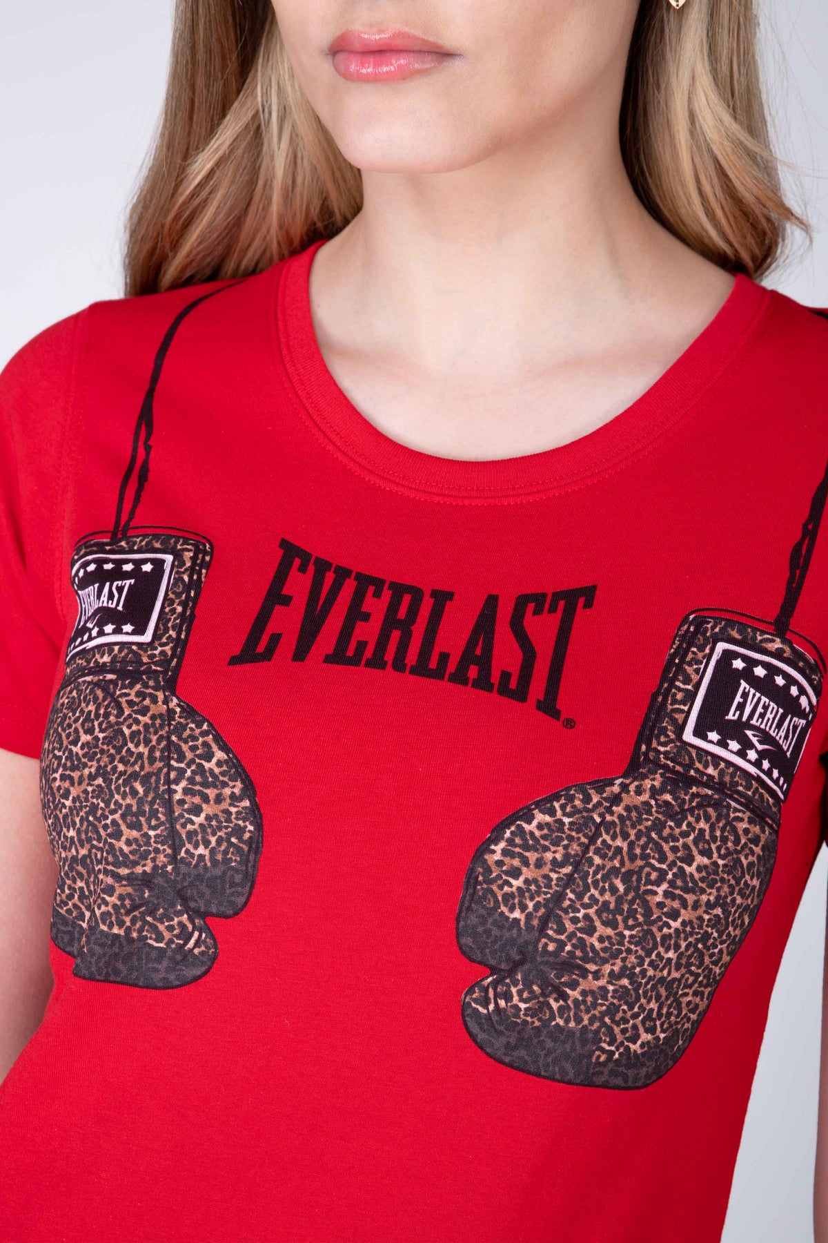 Polera Manga Corta Bristol Rojo Everlast