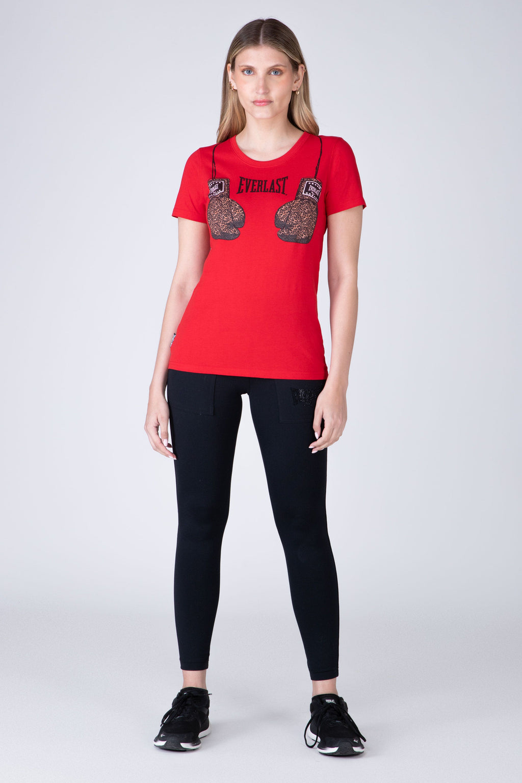 Polera Manga Corta Bristol Rojo Everlast