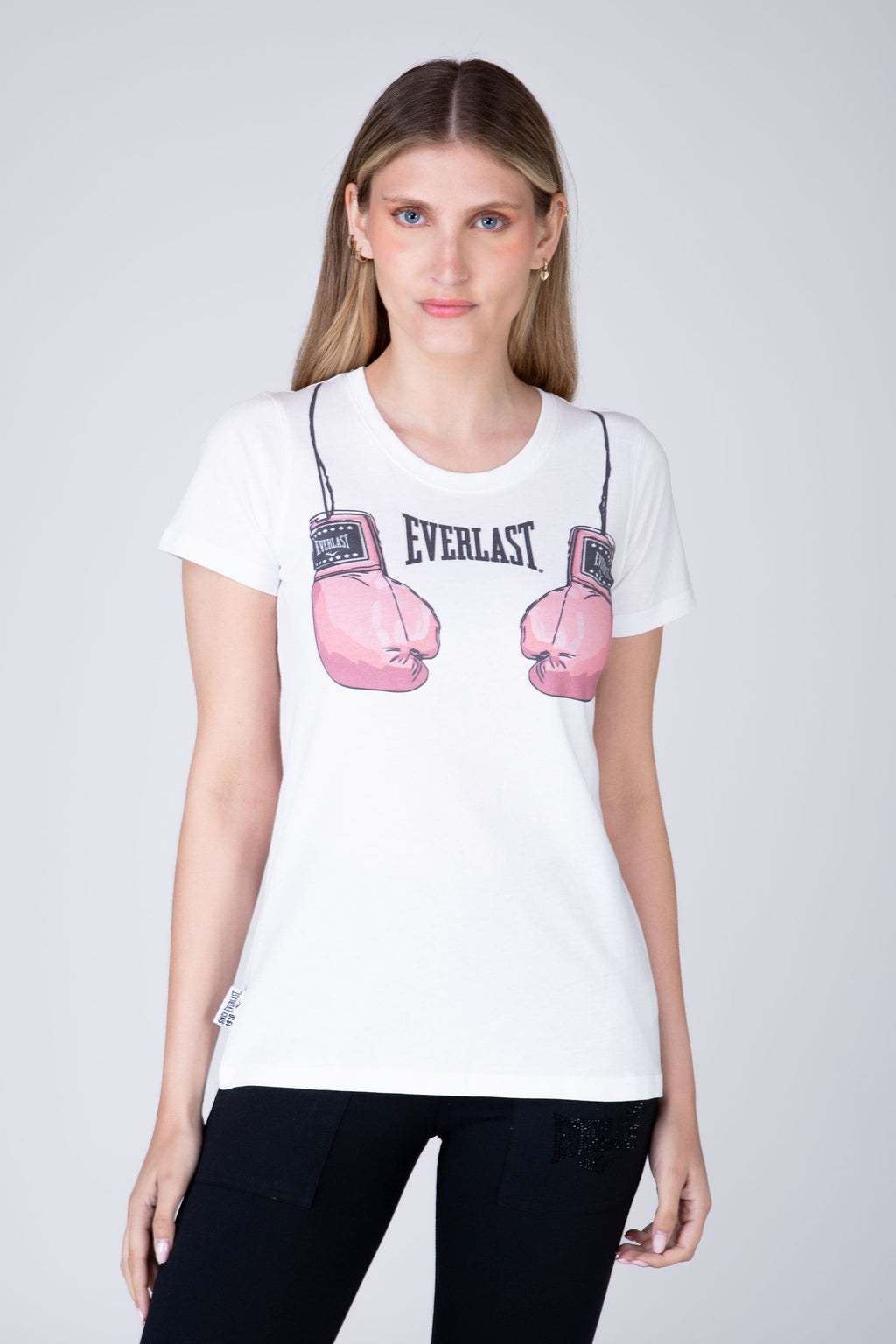 Polera Manga Corta Bristol Blanco Everlast