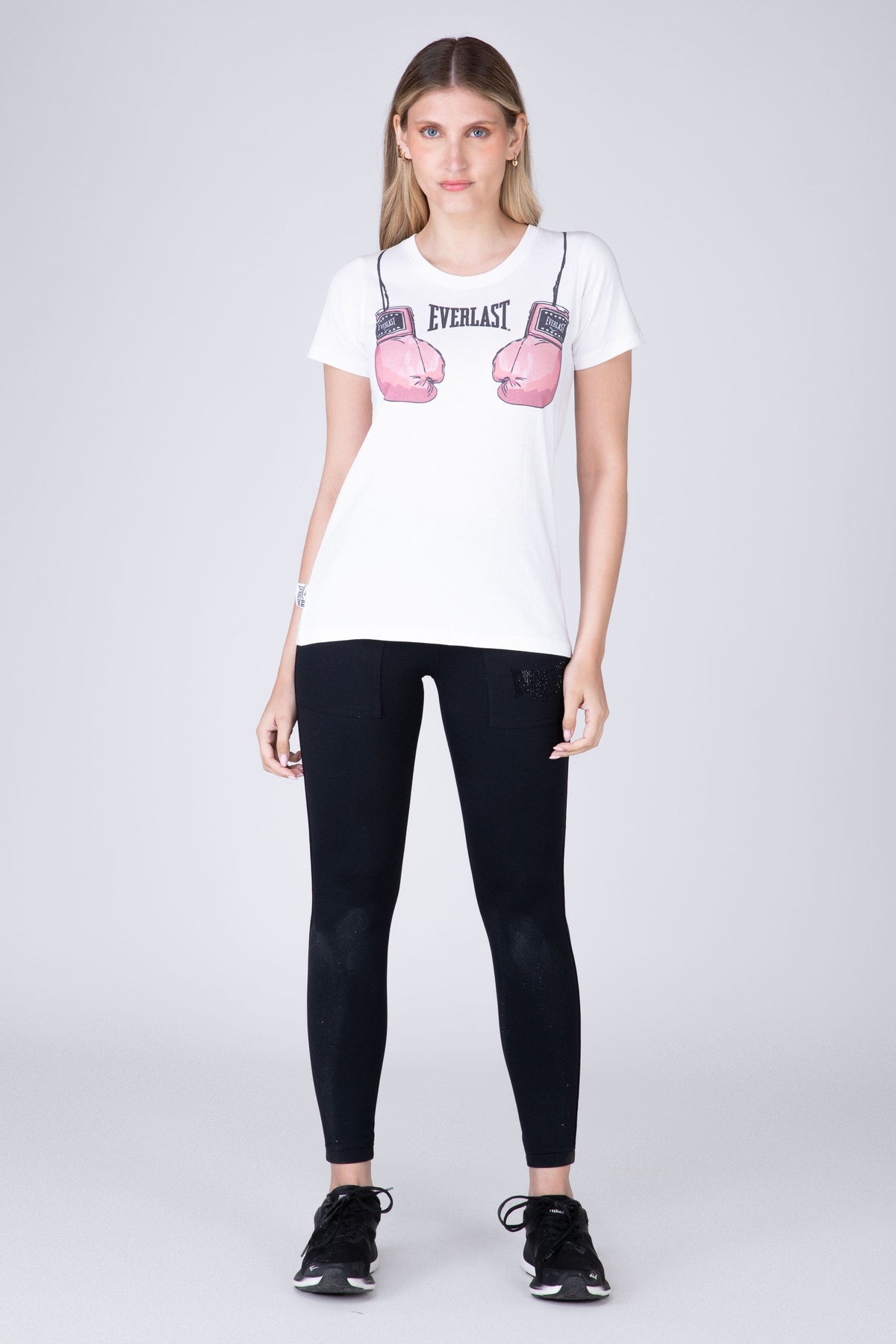 Polera Manga Corta Bristol Blanco Everlast