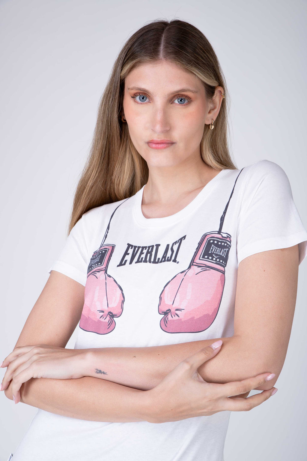 Polera Manga Corta Bristol Blanco Everlast