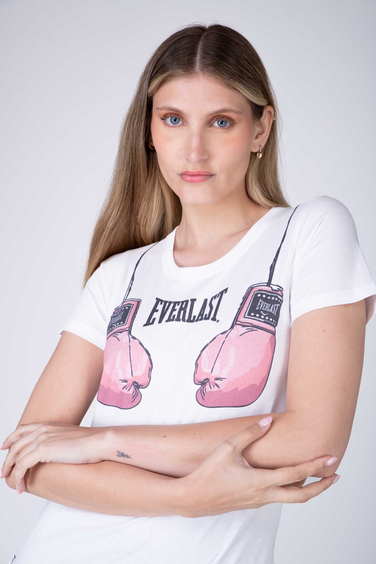 Polera Manga Corta Bristol Blanco Everlast