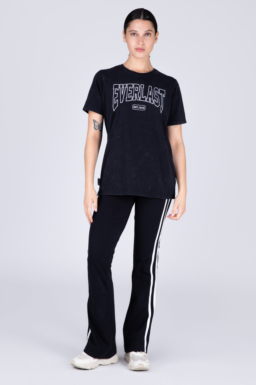 Polera Manga Corta Misisipi Gris Everlast