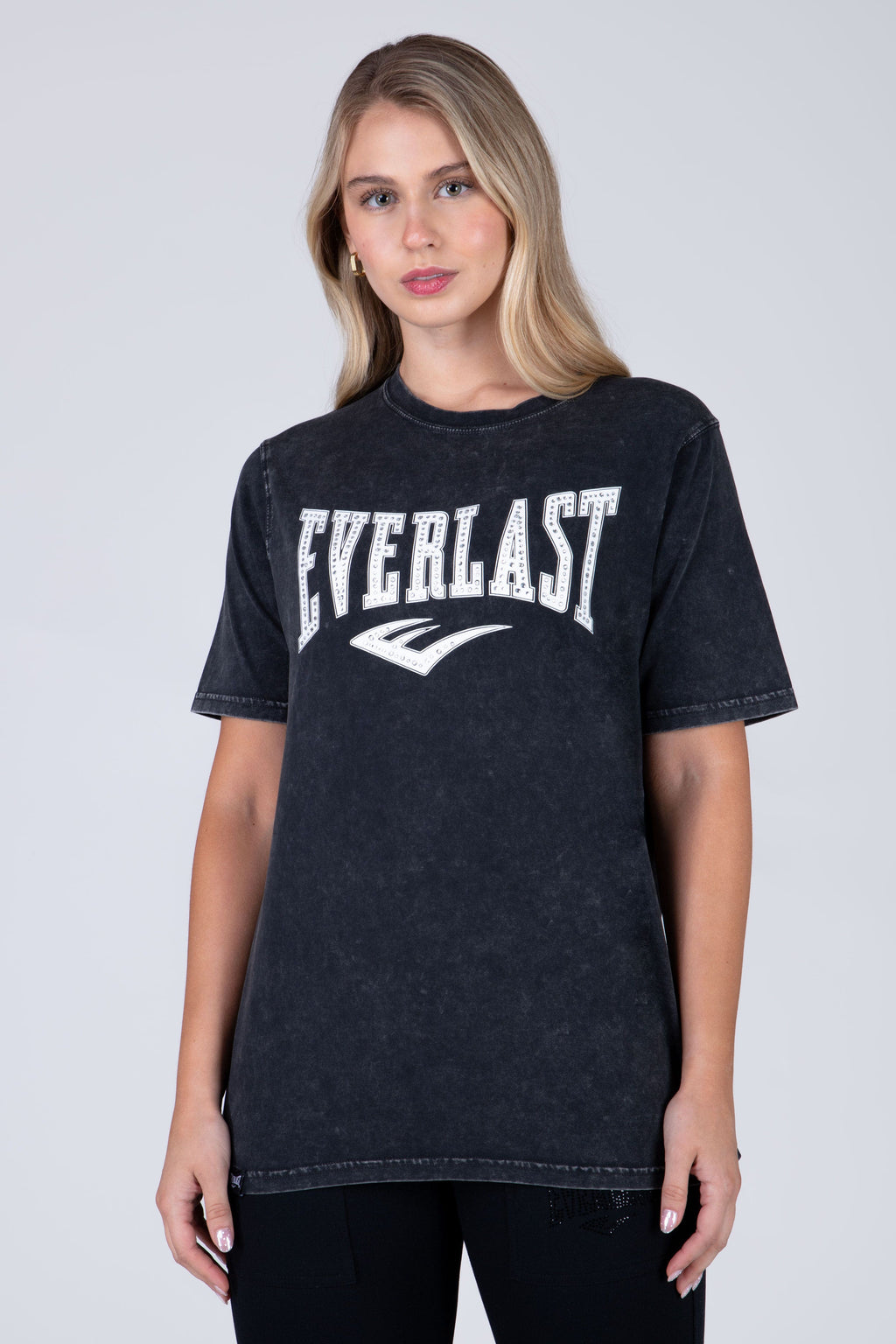 Polera Manga Corta Reading Gris Everlast