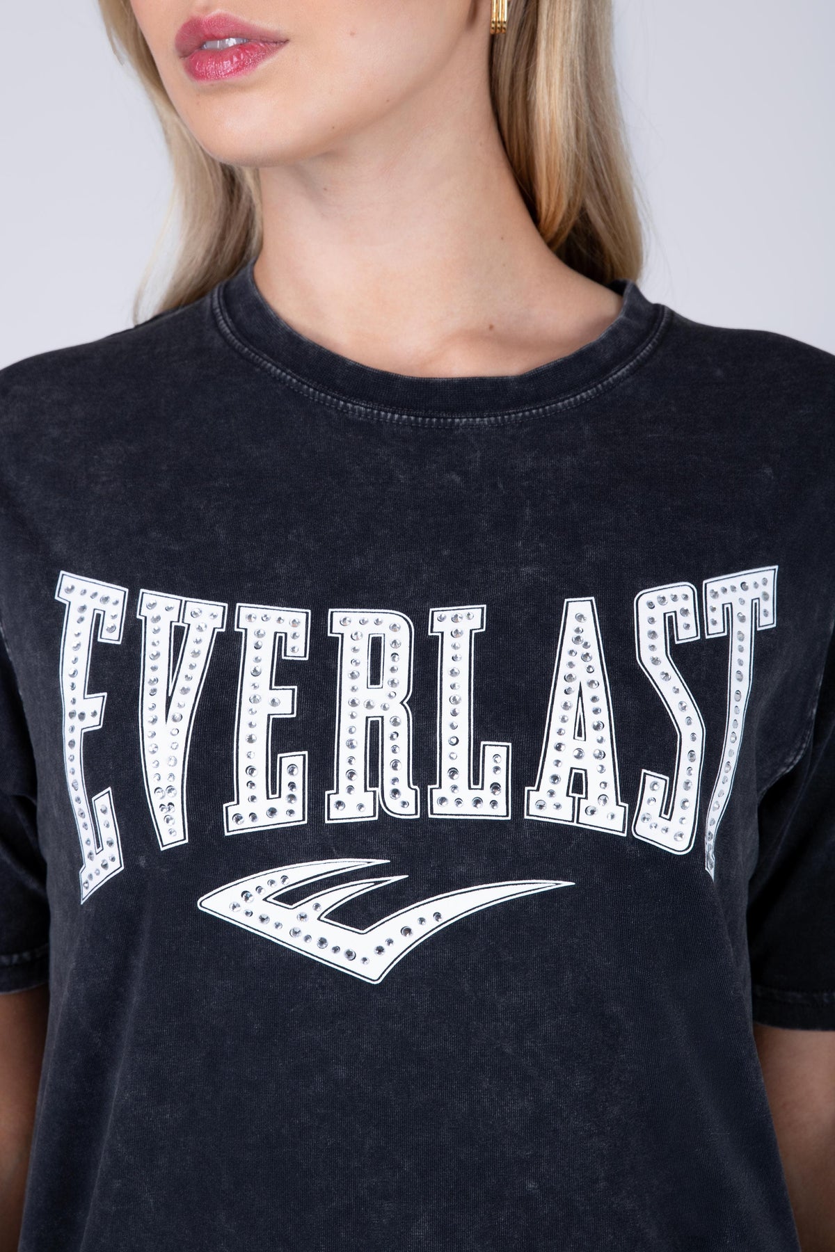 Polera Manga Corta Reading Gris Everlast