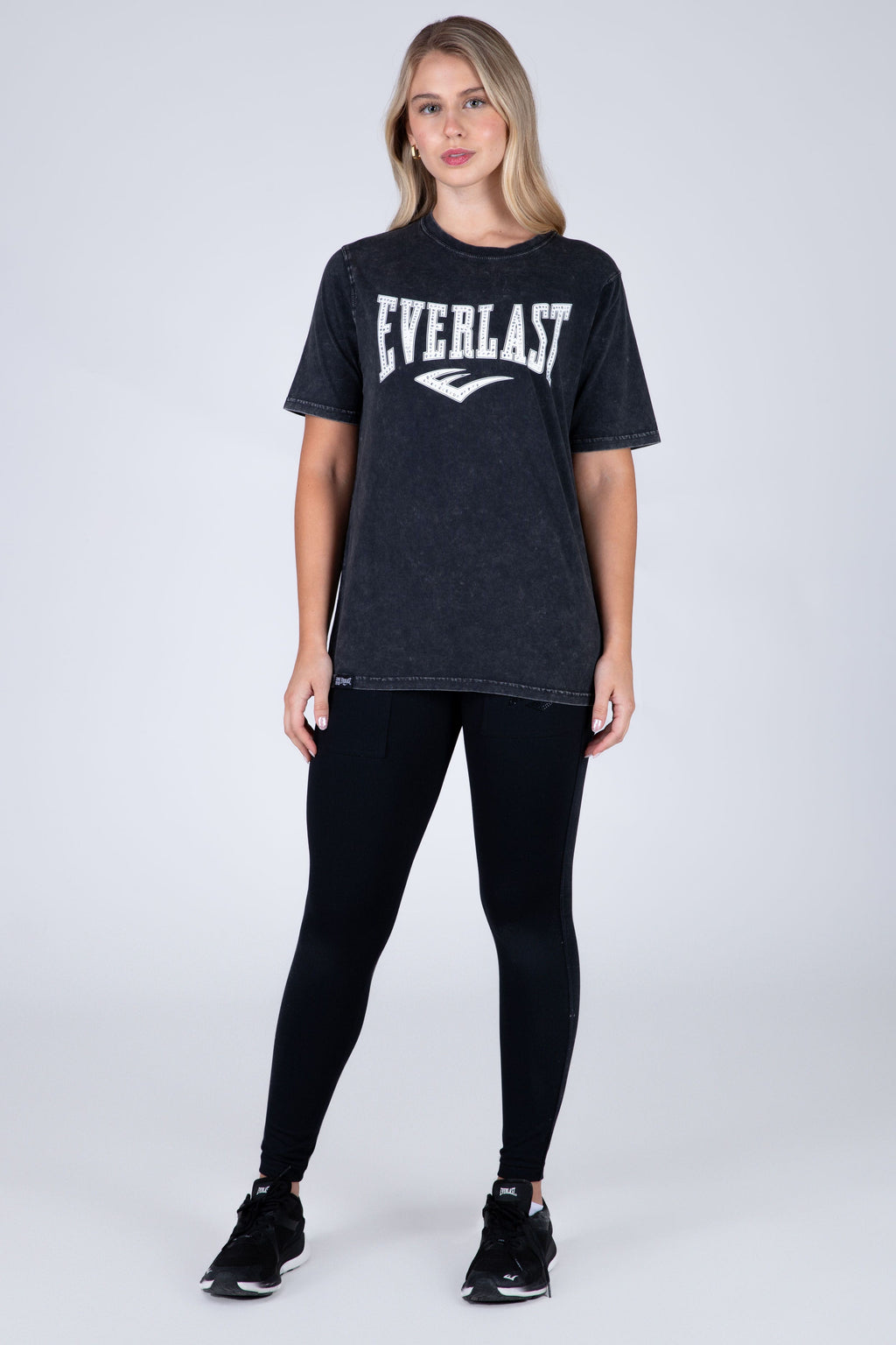 Polera Manga Corta Reading Gris Everlast
