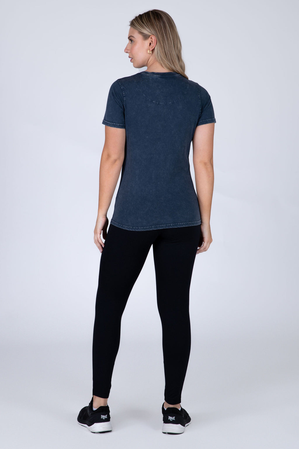 Polera Manga Corta Reading Azul Everlast