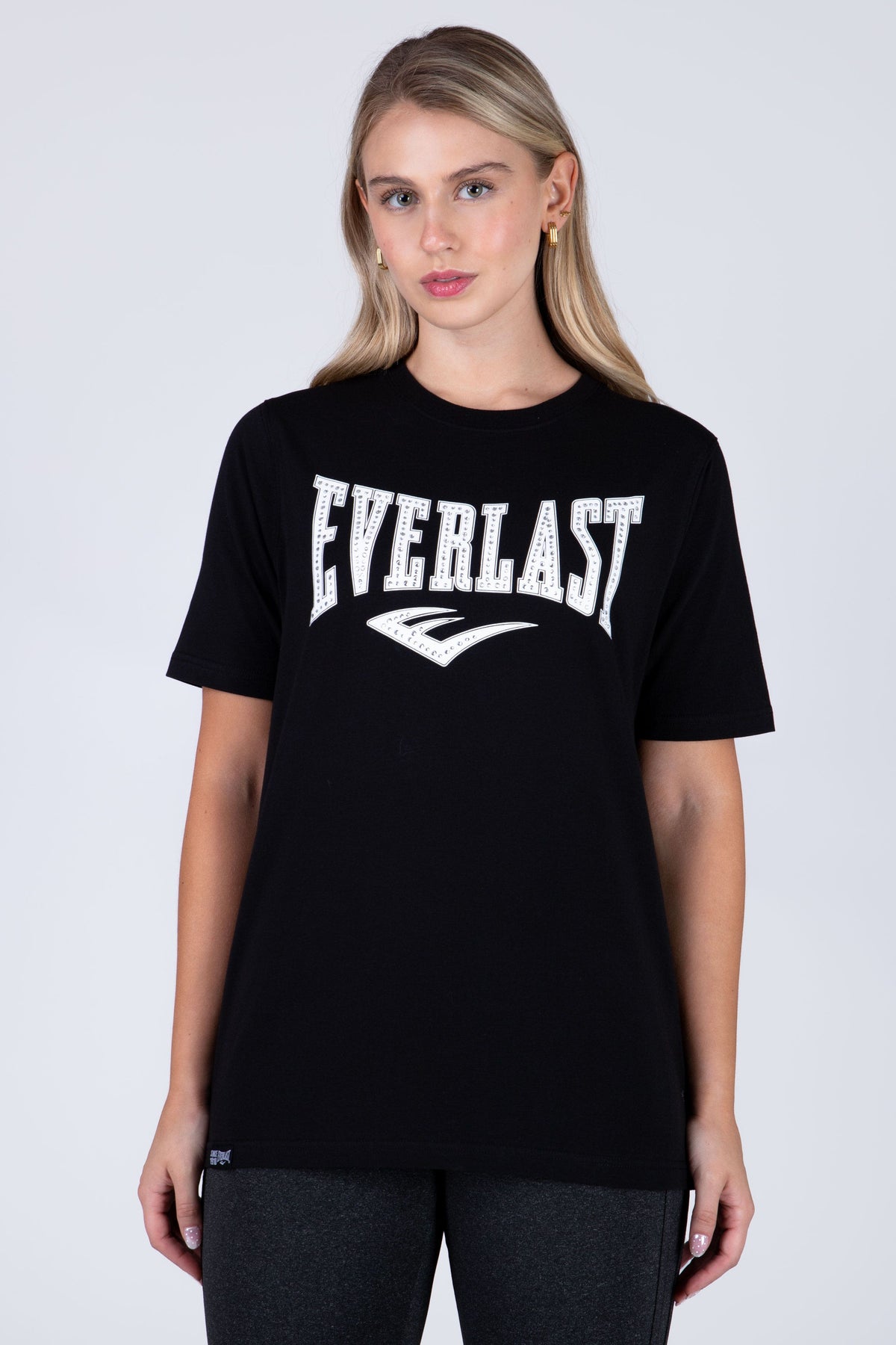 Polera Manga Corta Reading Negro Everlast