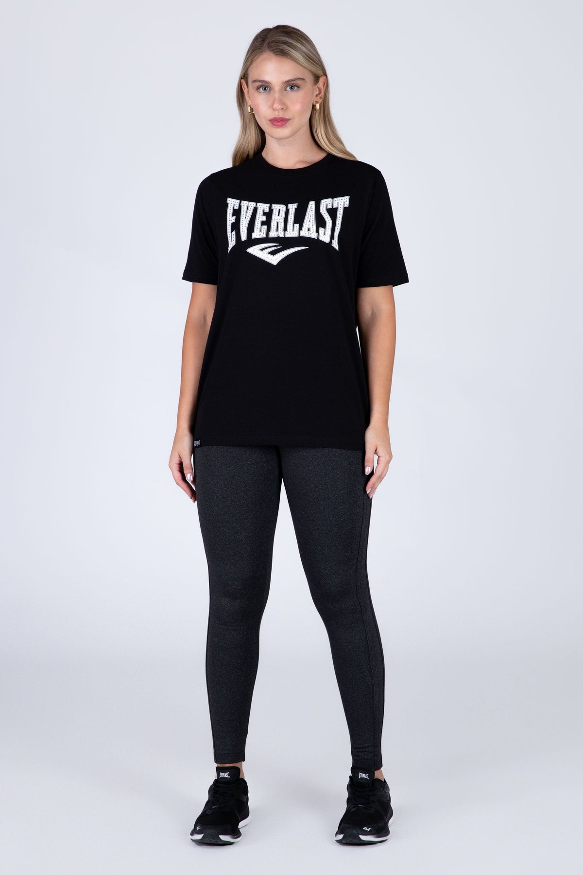 Polera Manga Corta Reading Negro Everlast